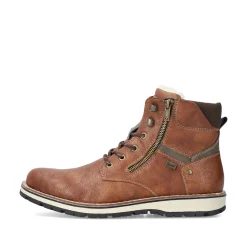 Rieker Herren Schnürstiefel karamellbraun
