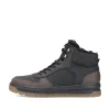 Rieker Herren Schnürstiefel asphaltschwarz