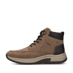 Rieker Herren Schnürstiefel beigebraun