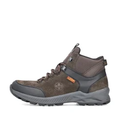 Rieker Herren Schnürstiefel kaffeebraun