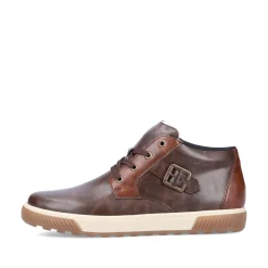 Rieker Herren Schnürstiefel kaffeebraun