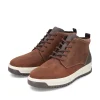 Rieker Herren Schnürstiefel zimtbraun