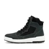 Rieker Herren Schnürstiefel carbongrau-schwarz