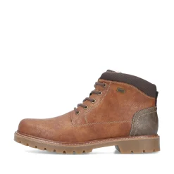 Rieker Herren Schnürstiefel karamellbraun