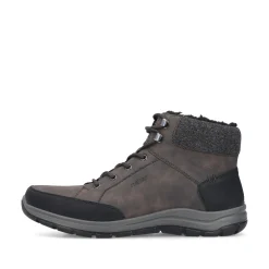 Rieker Herren Schnürstiefel holzbraun
