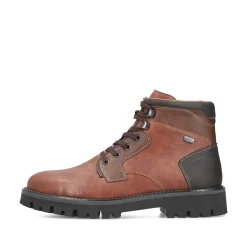 Rieker Herren Schnürstiefel fuchsbraun