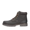 Rieker Herren Schnürstiefel dunkelbraun