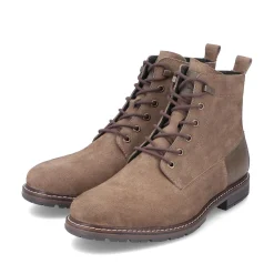 Rieker Herren Schnürstiefel sandbraun