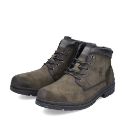 Rieker Herren Schnürstiefel khakigrün