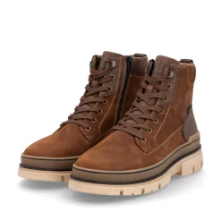 Rieker Herren Schnürstiefel nussbraun