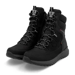 Rieker Herren Schnürstiefel urbanschwarz