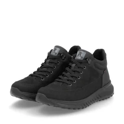Rieker Herren Schnürstiefel carbonschwarz