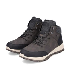 Rieker Herren Schnürstiefel zimtbraun