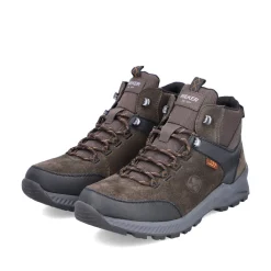 Rieker Herren Schnürstiefel kaffeebraun