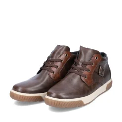 Rieker Herren Schnürstiefel kaffeebraun