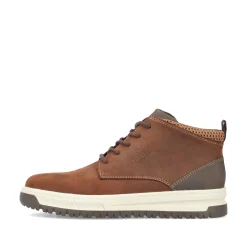 Rieker Herren Schnürstiefel zimtbraun
