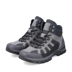 Rieker Herren Schnürstiefel platingrau