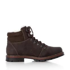 Rieker Herren Schnürstiefel tabakbraun