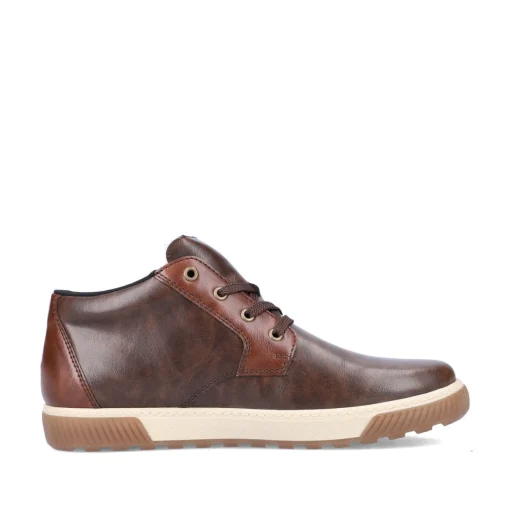 Rieker Herren Schnürstiefel kaffeebraun