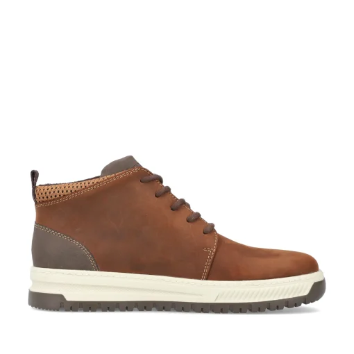 Rieker Herren Schnürstiefel zimtbraun