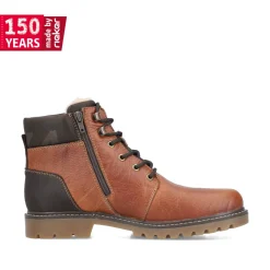 Rieker Herren Schnürstiefel karamellbraun