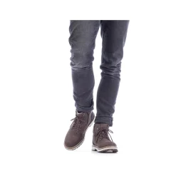 Rieker Herren Schnürstiefel tabakbraun