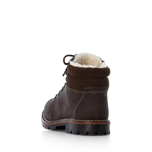 Rieker Herren Schnürstiefel tabakbraun