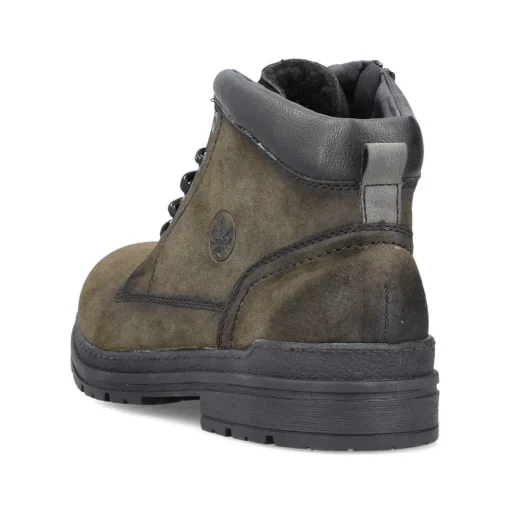 Rieker Herren Schnürstiefel khakigrün