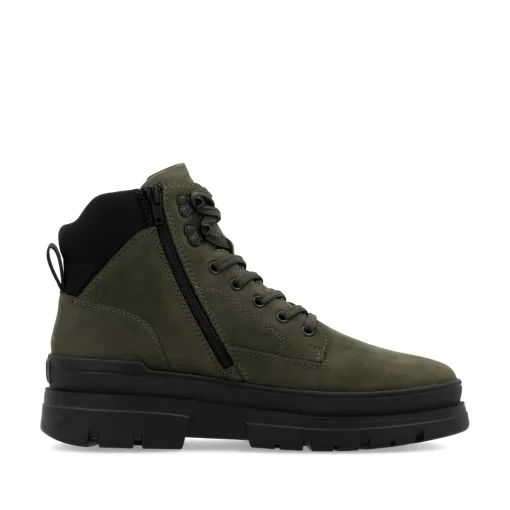 Rieker Herren Schnürstiefel khaki