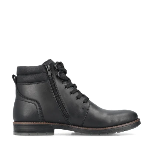 Rieker Herren Schnürstiefel urbanschwarz