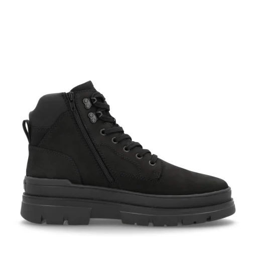Rieker Herren Schnürstiefel asphaltschwarz