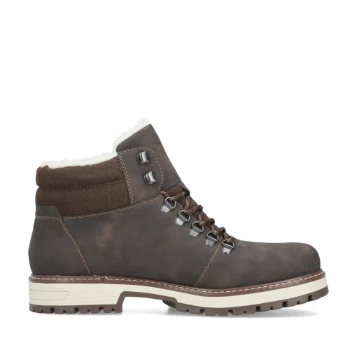 Rieker Herren Schnürstiefel mokka