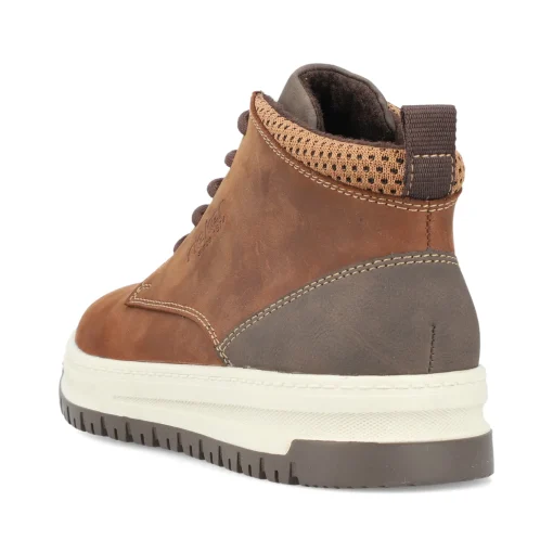 Rieker Herren Schnürstiefel zimtbraun