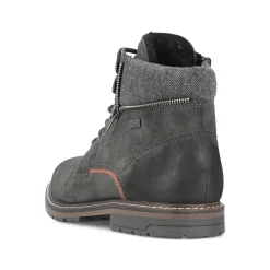 Rieker Herren Schnürstiefel graphitgrau