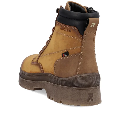 Rieker Herren Schnürstiefel wood brown