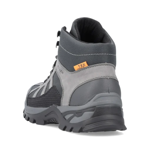 Rieker Herren Schnürstiefel platingrau