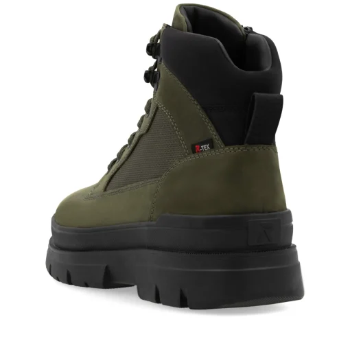 Rieker Herren Schnürstiefel khaki