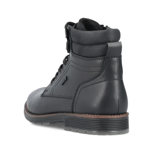 Rieker Herren Schnürstiefel urbanschwarz