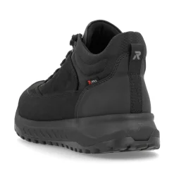 Rieker Herren Schnürstiefel carbonschwarz
