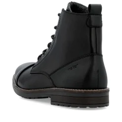 Rieker Herren Schnürstiefel graphitschwarz