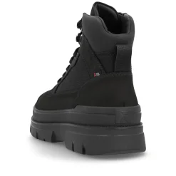 Rieker Herren Schnürstiefel asphaltschwarz