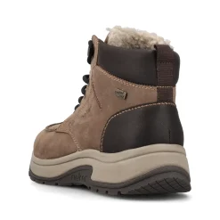 Rieker Herren Schnürstiefel beigebraun