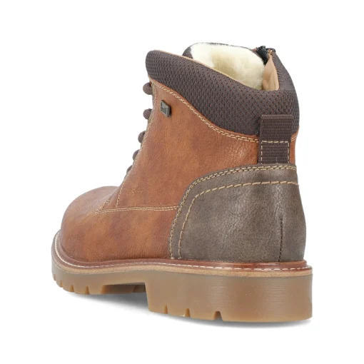 Rieker Herren Schnürstiefel karamellbraun