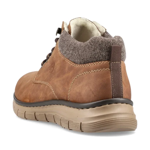 Rieker Herren Schnürstiefel holzbraun