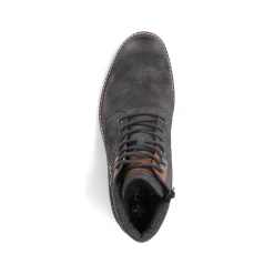 Rieker Herren Schnürstiefel graphitgrau