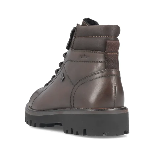 Rieker Herren Schnürstiefel schokobraun