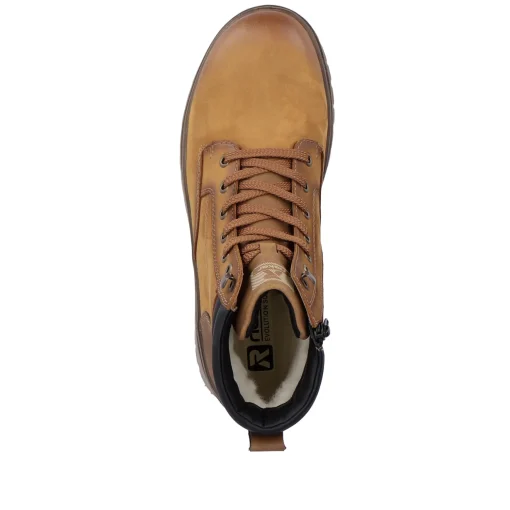 Rieker Herren Schnürstiefel wood brown