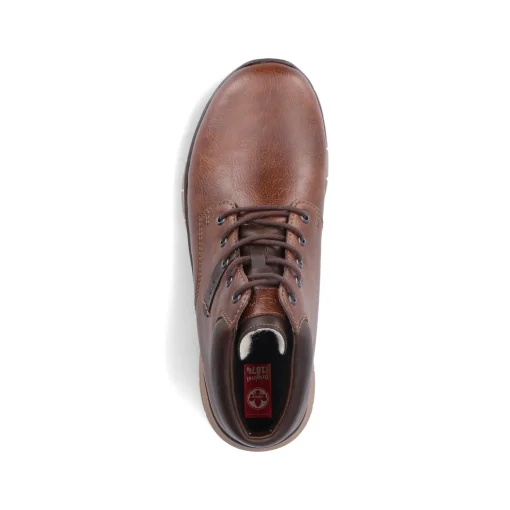 Rieker Herren Schnürstiefel nussbraun