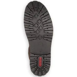 Rieker Herren Schnürstiefel tabakbraun