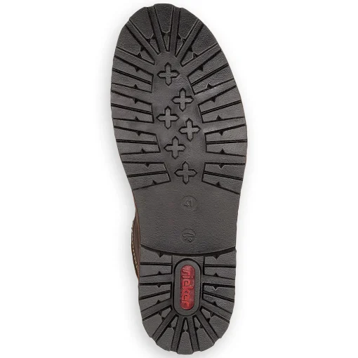 Rieker Herren Schnürstiefel tabakbraun